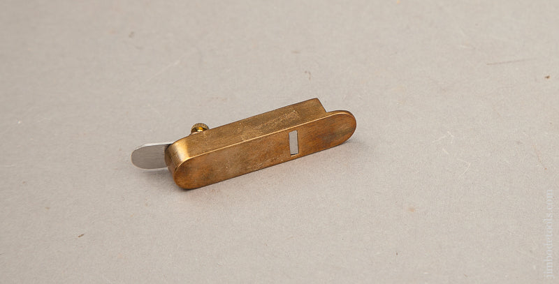 Miniature Two inch Brass Mitre Plane by BOB HOWARD -- 69388R