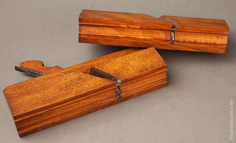 Beautiful Pair of Molding Planes from CHILD, PRATT & CO. circa 1852-59 St. Louis, MO - 69427R
