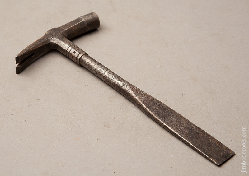 18th / 19th Century 5 x 10 1/4 inch Hammer with Chisel Handle -- 69576