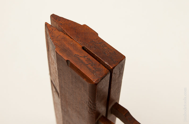 Nice Pair of Side Rabbet Moulding Planes J.V. HILL, GRAYS INN ROAD circa 1867-1905 - 69687