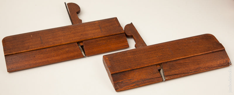 Nice Pair of Side Rabbet Moulding Planes J.V. HILL, GRAYS INN ROAD circa 1867-1905 - 69687