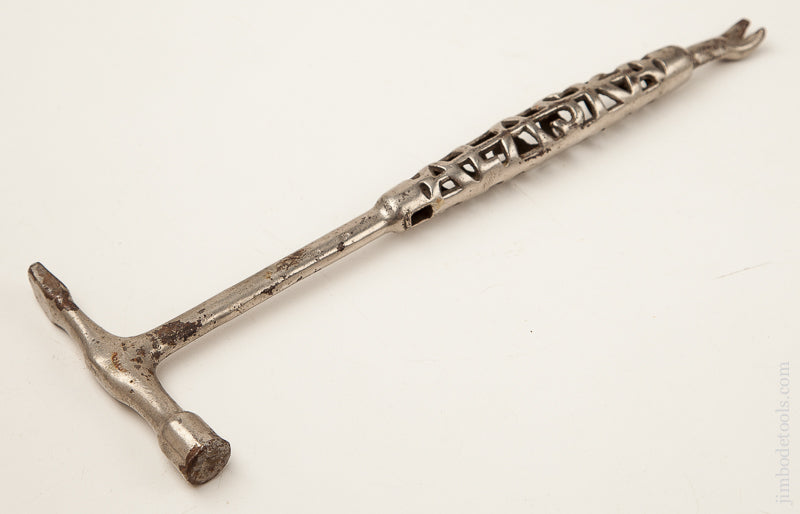 RARE 10 3/4 x 3 7/8 inch ALASKA STOVE CO. Advertising Hammer - 69724R