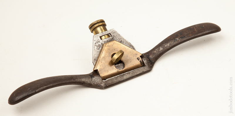 Unusual and Early PRESTON Round Bottom Spoke Shave - 69898