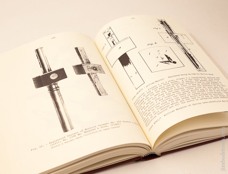 MINT and Clothbound Book:  SOME 19TH CENTURY ENGLISH WOODWORKING TOOLS, EDGE AND JOINER TOOLS AND BIT BRACES by Kenneth D. Roberts, Fitzwilliam, N.H. - 69924