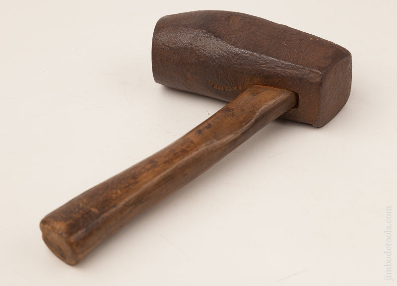 4 lb 7 oz Awesome BAYLISS Filemaker's Doghead  Stitching Hammer - 70163U