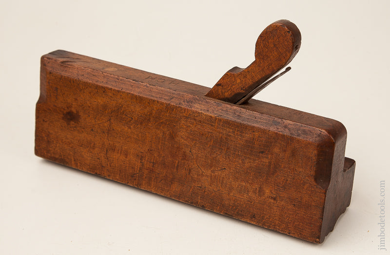 2 3/8 inch Wide Ten inch Crispy Complex Molding Plane by I. SLEEPER Newburyport, MA circa 1780-92 - 70170