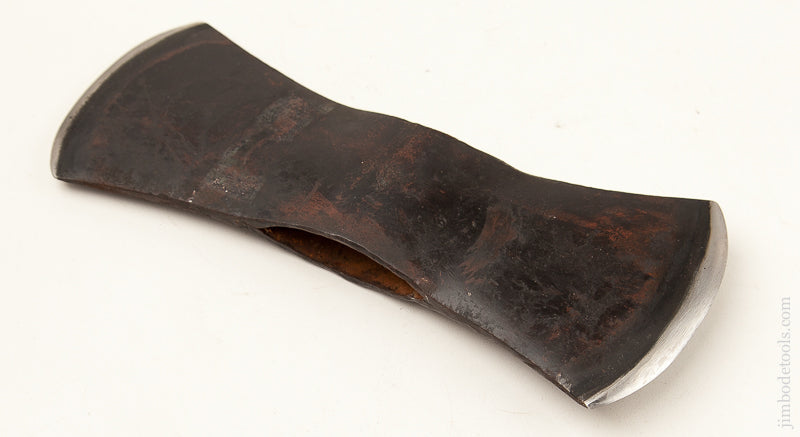 RARE 4 pound STILETTO Embossed Double Bit Axe with Original Paint EXTRA FINE - 70360