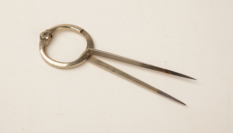 German Silver Six inch One-Handed Navigational Dividers - 70398R