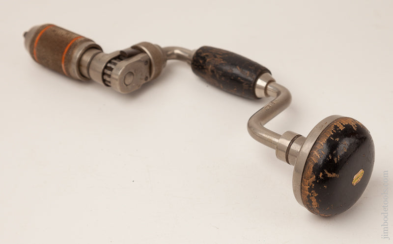 Rare! Size 5" Sweep STANLEY No. 73 Bit Brace - 70584