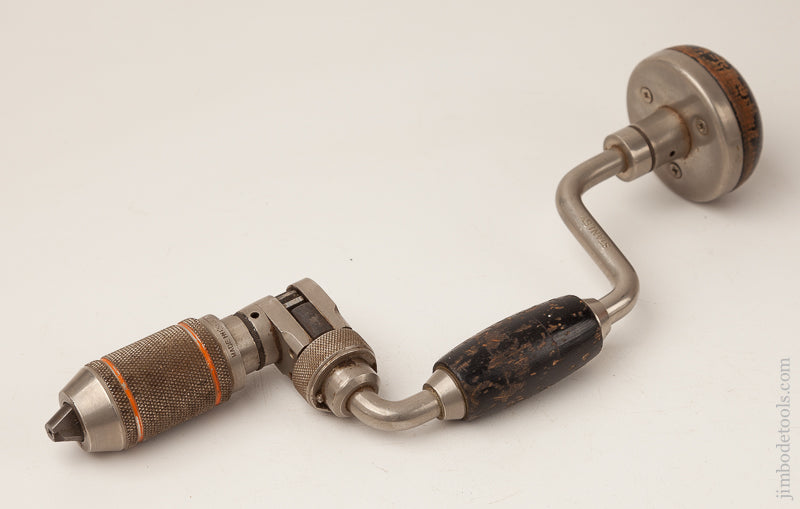 Rare! Size 5" Sweep STANLEY No. 73 Bit Brace - 70584