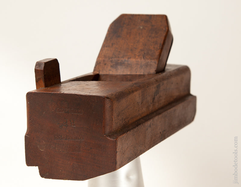Extra Fine 18th Century WM. MOSS User Panel Raiser Plane with Lignum Boxing  BIRMINGHAM circa 1775-1843 - 70596