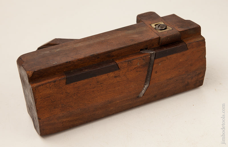 Extra Fine 18th Century WM. MOSS User Panel Raiser Plane with Lignum Boxing  BIRMINGHAM circa 1775-1843 - 70596