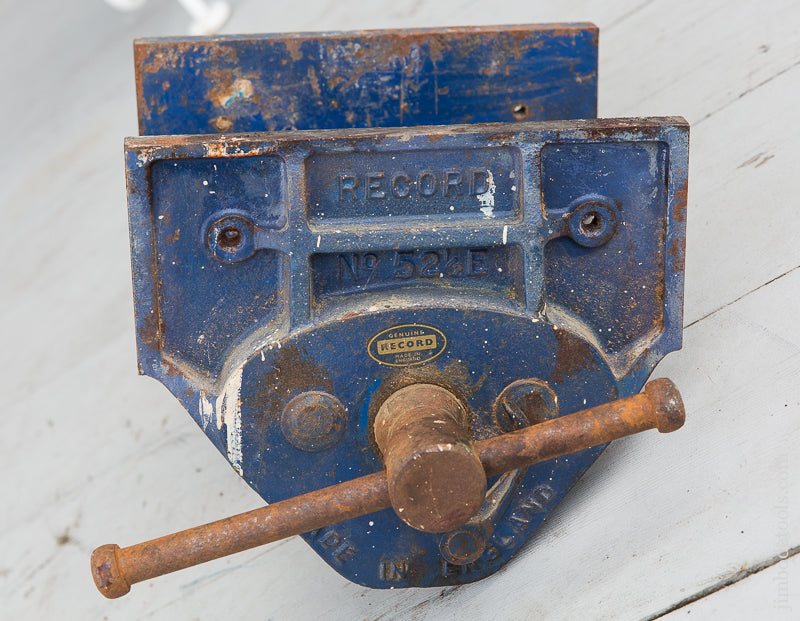 Fine and Flawless! RECORD No. 52 1/2 E Vintage Heavy Duty Quick Release Woodworking Vise - 70645