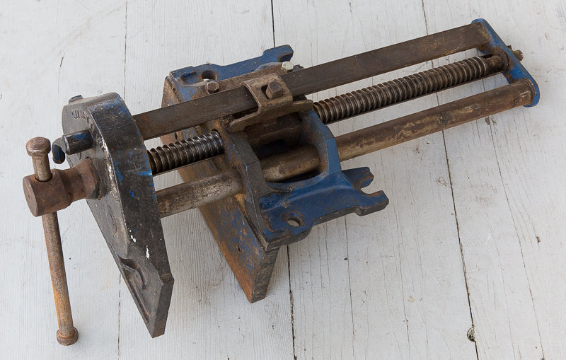 Vintage wood vise deals