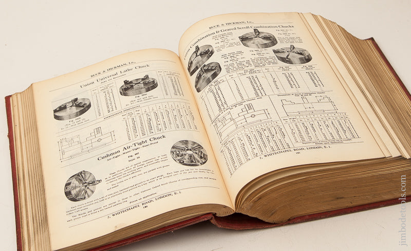 Book:  1930 BUCK & HICKMAN GENERAL CATALOGUE - 70781