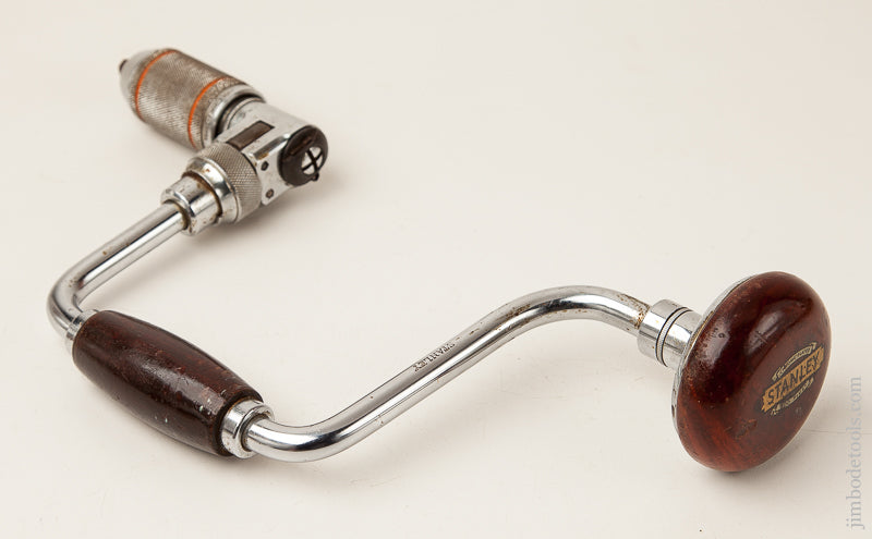 Near New 10 inch STANLEY No. 923 Bit Brace EXTRA FINE in Original Box - 70900