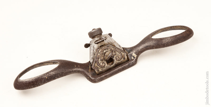 RARE Skewed Flat Bottom PRESTON Adjustable Spoke Shave with Lateral Adjustment - 71079