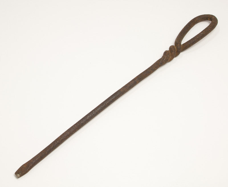 Early Twisted Iron Handle Antique Screwdriver