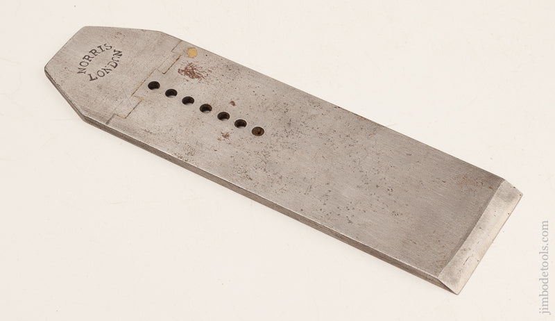 Great 2 1/4 x 8 inch NORRIS Pre-War Mitre Plane Iron - 71090