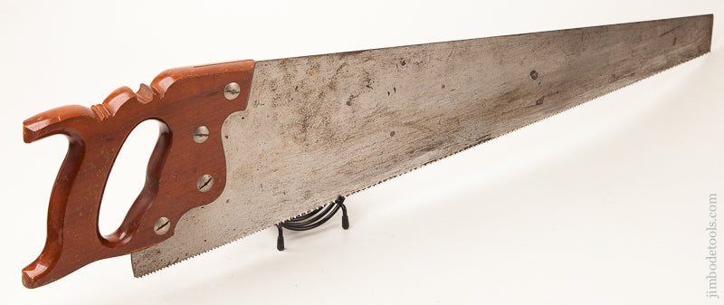 Crisp, Sticky sharp! 10 point 26 inch ATKINS No. 65 Crosscut Hand Saw - 71433