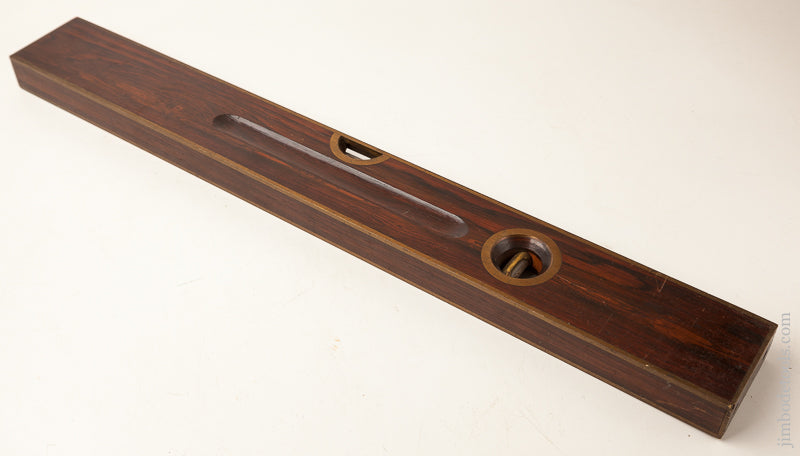 Near Mint! 26 inch STANLEY No. 96 Carpenter's Adjustable Plumb and Level circa 1910-18 - 71455R