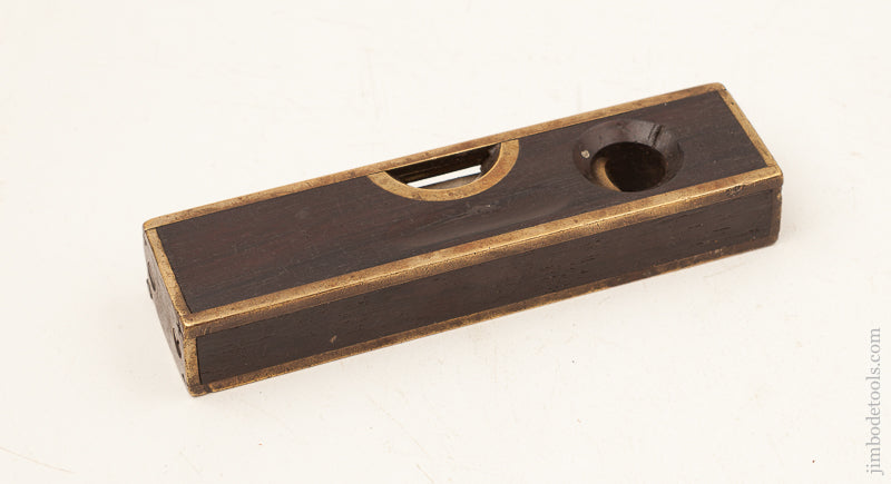 STANLEY NO. 98 Rosewood and Brass Six inch Level SWEETHEART - 71475R