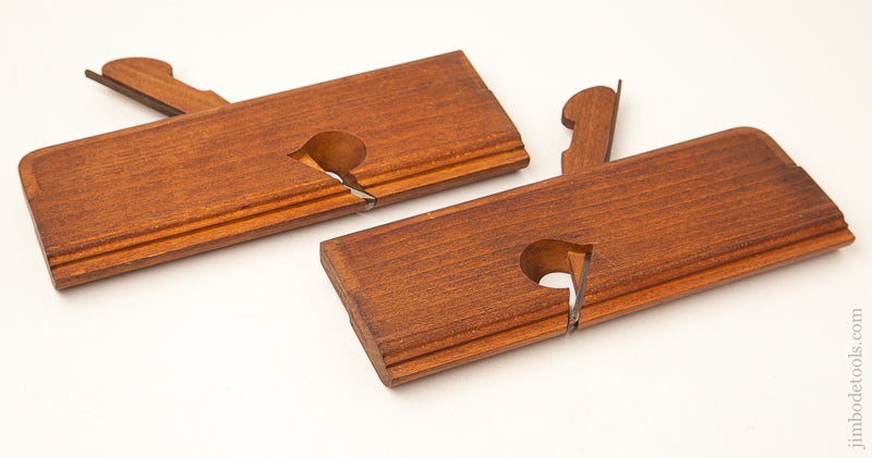 Mint & Unused! Side Round Moulding Planes by R. NELSON 122 EDGEWARE ROAD LONDON circa 1831-82 NEW OLD STOCK - 71590U
