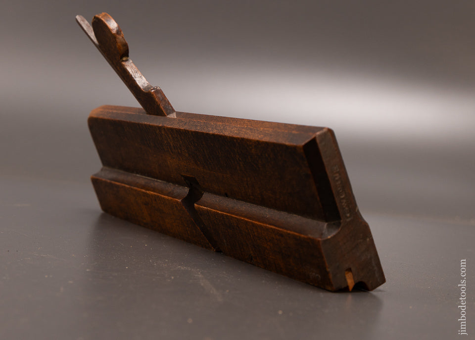 1/2 inch Side Bead Moulding Plane by I. KENDALL Bristol circa 1765-1813 GOOD+ - 71755