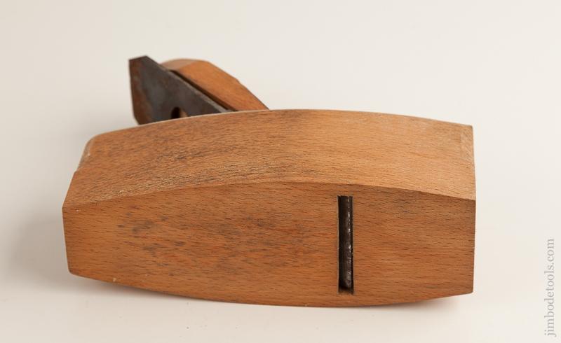 NEW OLD STOCK Beech Smoothing Plane by EMMERICH circa 1935-65 London with 2 1/8 inch PEARSON Iron - 71795M