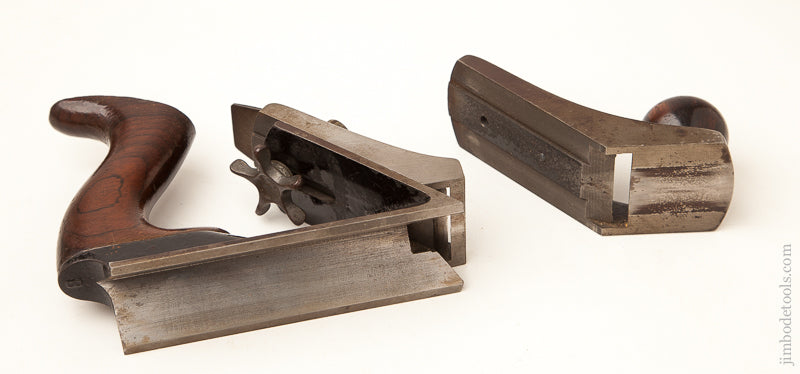 Near Mint! STANLEY No. 72 Chamfer Plane in its Original Box with Bullnose Accessory circa 1885-1938 - 71801R