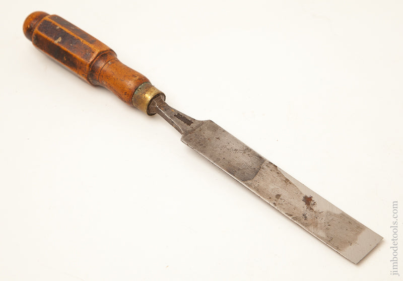 1 1/4 x 14 1/4  inch NURSE Boxwood Handled Paring Chisel - 71818R