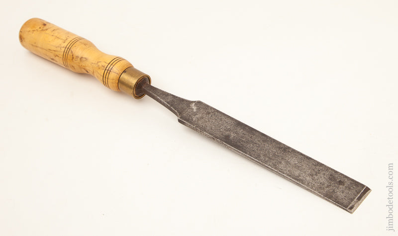1 1/4 x 16 inch MOSELEY Boxwood Handled English Paring Chisel - 71874R
