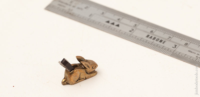 3/4 inch Brass Rabbit Plane by PAUL HAMLER -- 71893