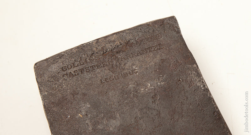Early and Unused! Hand forged 3.4 pound COLLINS Hartford Axe - 71939