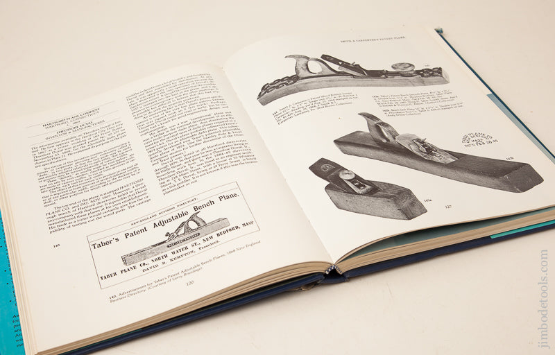 RARE First Edition Book:  PATENTED TRANSITIONAL & METALLIC PLANES IN AMERICA 1827-1927 by Roger K. Smith - 71980R