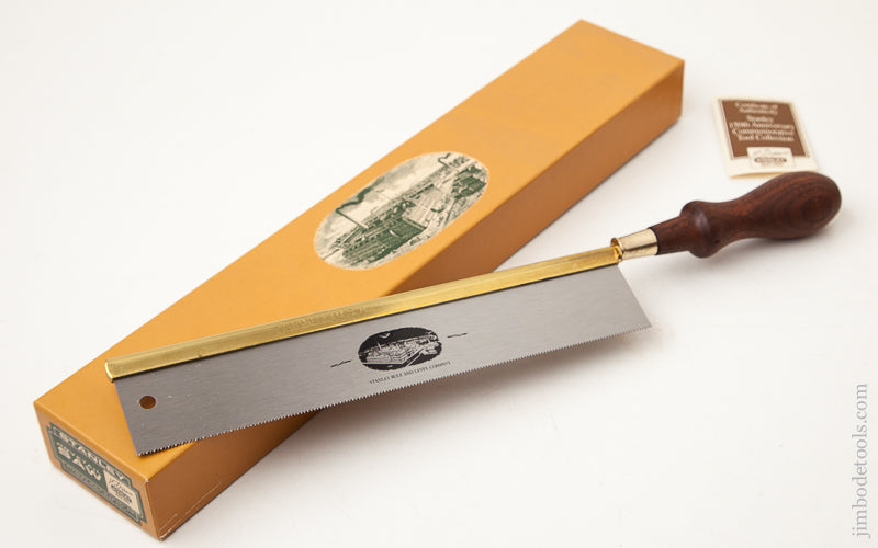 STANLEY 150th Anniversary Commemorative Dove Tail Saw MINT in Original Box - 71985R