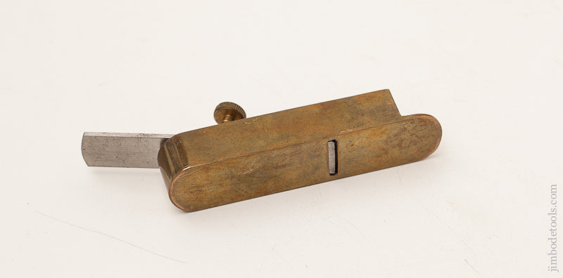 Miniature 3 1/8 inch Brass Mitre Plane by BOB HOWARD - 71991U