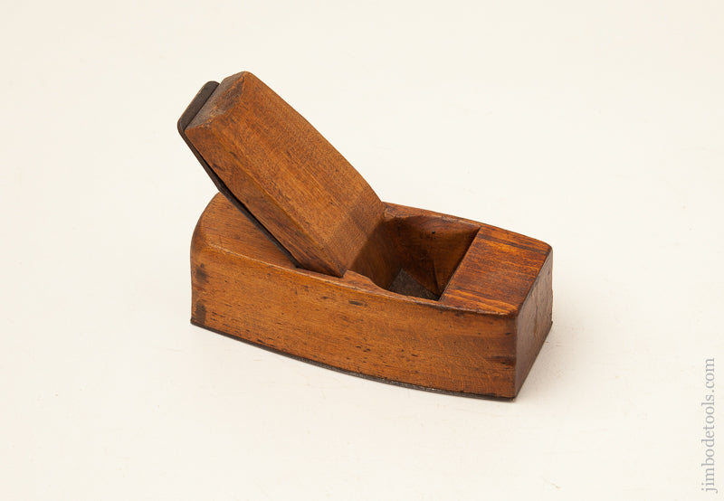 Miniature Steel Sole 1 7/8 x 4 1/2 inch Smooth Plane by H. CHAPIN UNION FACTORY circa 1828-97 GOOD+ - 72004R