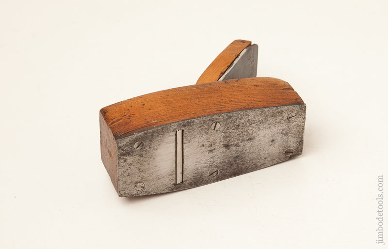 Miniature Steel Sole 1 7/8 x 4 1/2 inch Smooth Plane by H. CHAPIN UNION FACTORY circa 1828-97 GOOD+ - 72004R