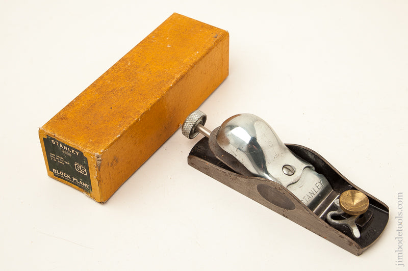STANLEY No. 65 Low Angle Block Plane in Original Box - 72015