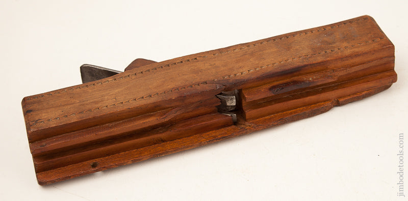 Extensively Carved Austrian Tongue Plane - 72083R