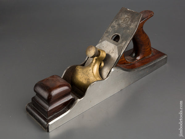 Fine and Flawless! SPIERS 13 inch Dovetailed Steel Rosewood Stuffed Panel Plane with Original 2 1/2 inch WARD Parallel Iron - 72087R
