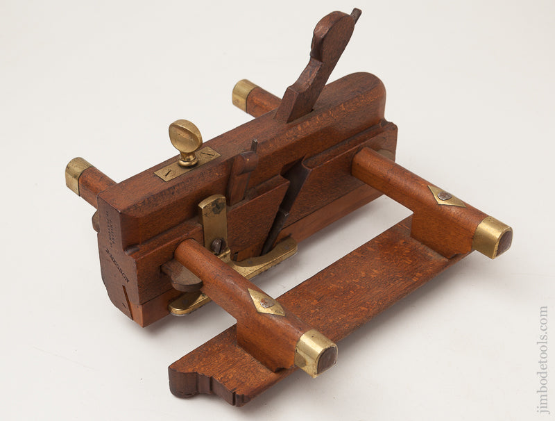 Sash Filletster Plane by J. MILLER 73 CLAYTON ST Newcastle-Upon-Tyne circa 1855-75 FINE - 72173