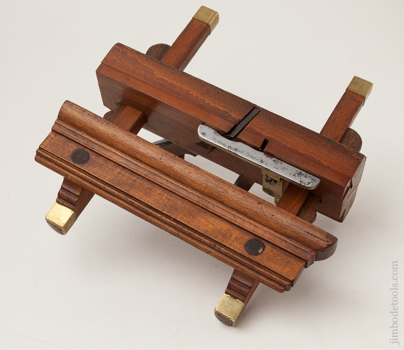 Sash Filletster Plane by J. MILLER 73 CLAYTON ST Newcastle-Upon-Tyne circa 1855-75 FINE - 72173