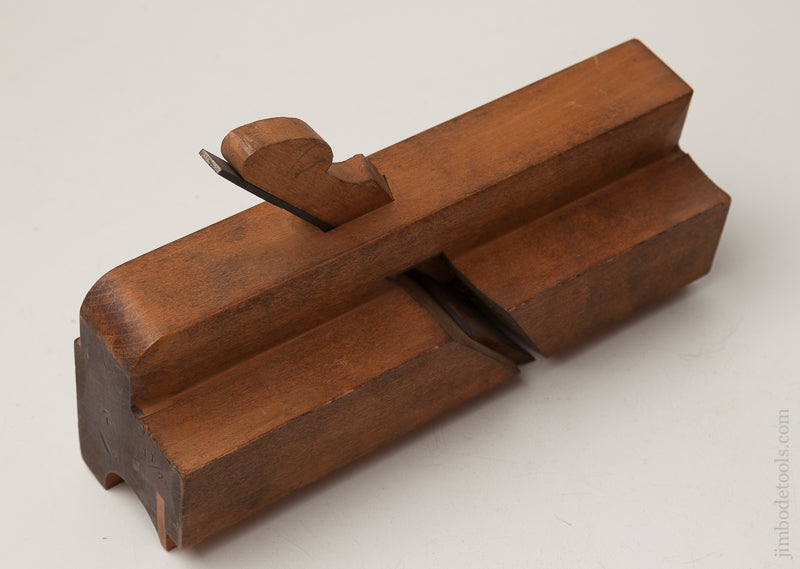 1 1/2 inch Side Bead Molding Plane by A&E BALDWIN NEW YORK circa 1830-1841 EXTRA FINE --- 72367U