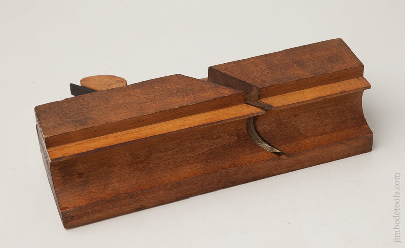 1 1/2 inch Side Bead Molding Plane by A&E BALDWIN NEW YORK circa 1830-1841 EXTRA FINE --- 72367U