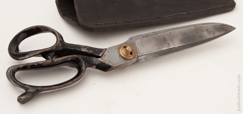 12 1/4 inch WISS Tailor's Shears with Leather Sheath - 72395