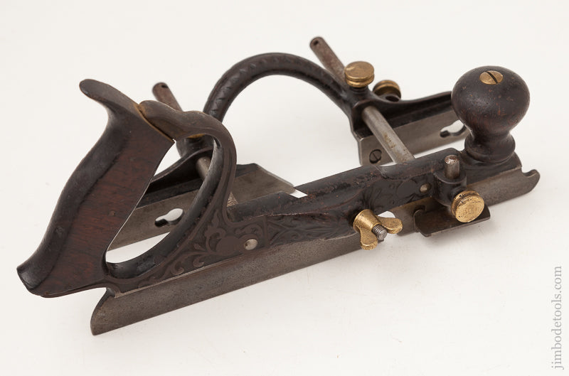 Clean, Fine, and Complete! STANLEY No. 46 Combination Plane Type 3 circa 1876-79 with Ten Cutters - 72494