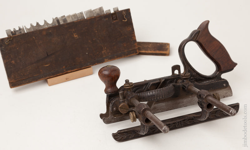 STANLEY No. 45 Combination Plane Type One with 18 Cutters - 72501