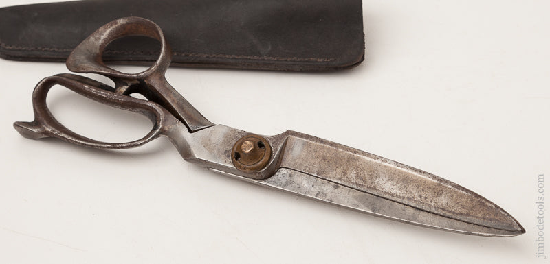 12 inch WISS Tailor's Shears in Leather Sheath - 72506